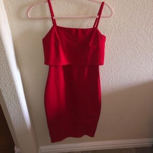 Red Mid length dress